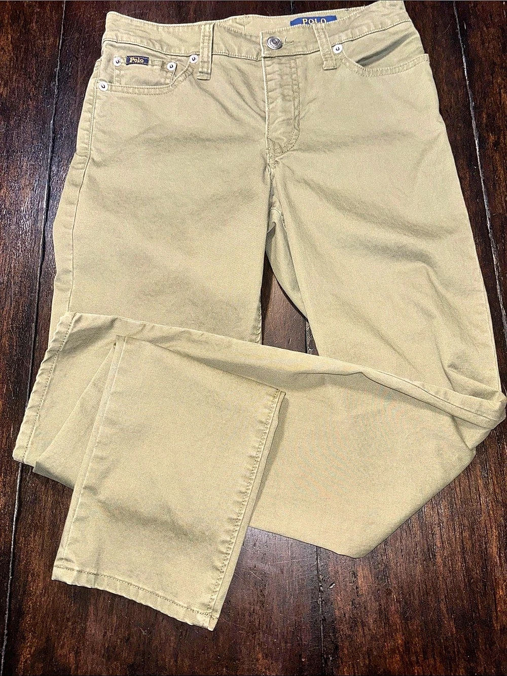 Polo Ralph Lauren Boy’s Chino Straight Leg Cotton Khaki Pants - Size 12.